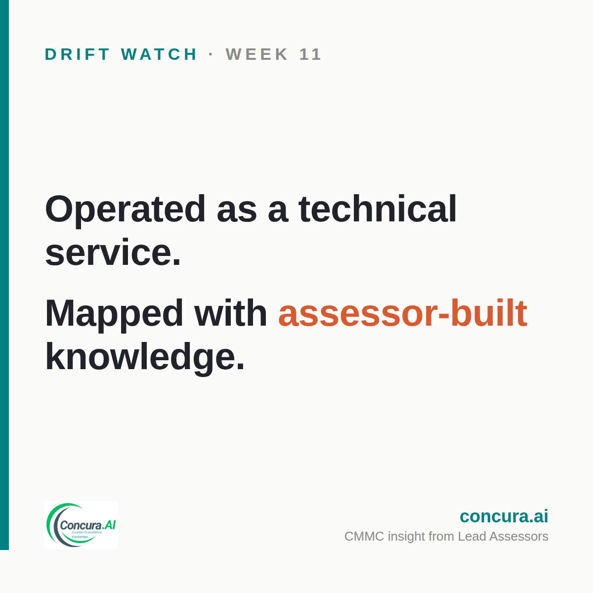 Drift Watch week 11 card